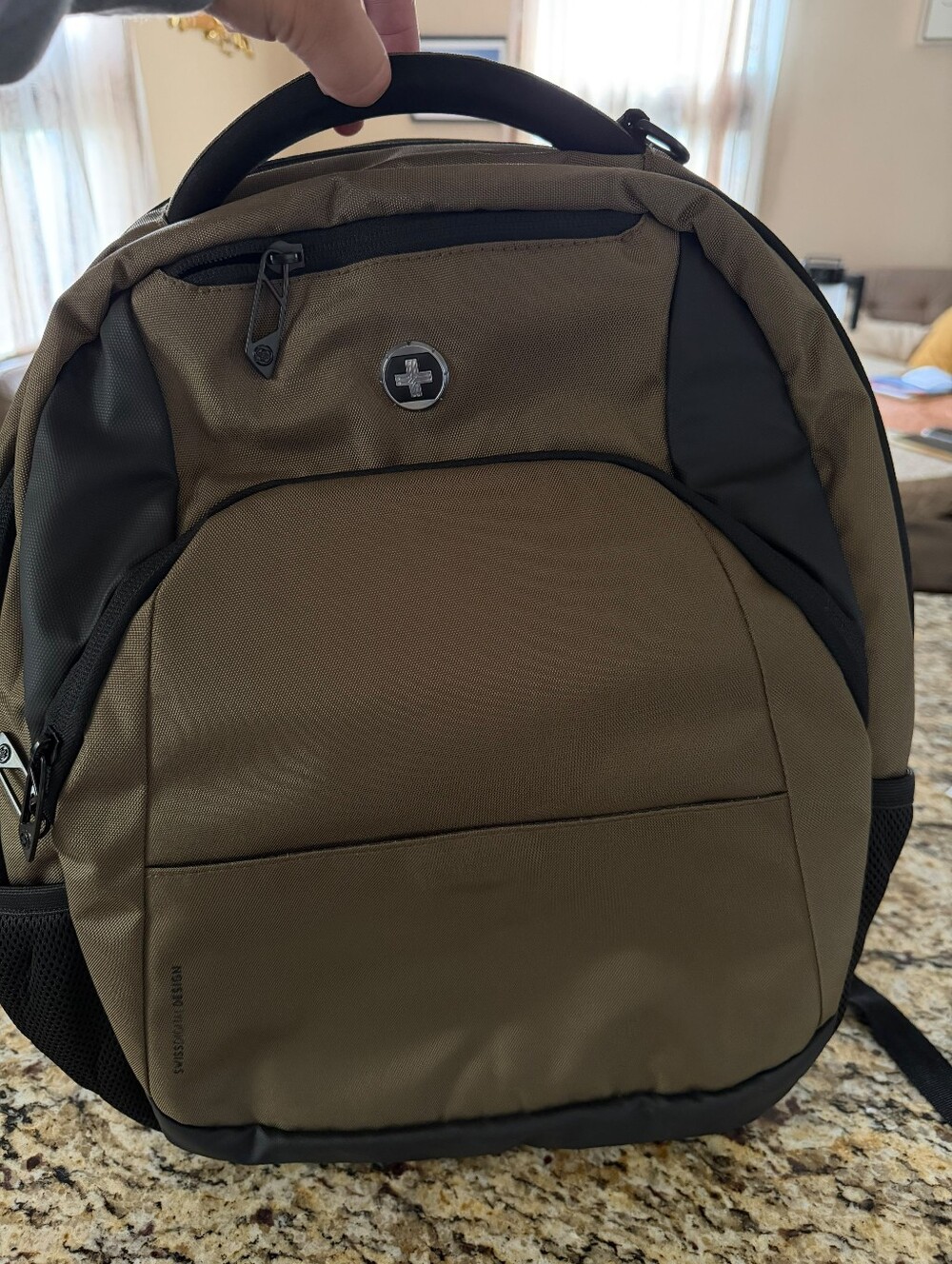 Swissdigital Design Backpack for Men & Women Fit 16-Inch with USB charging port